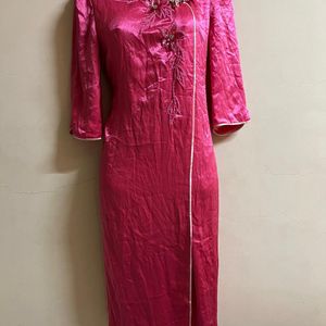 Korean Designer Pink One Piece