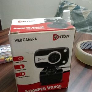 Enter 720p 16mp Webcam With Inbuilt Mic