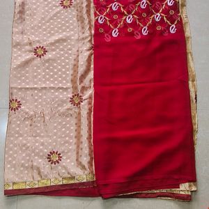 Stylish and Durable Polyester Saree for All-Day