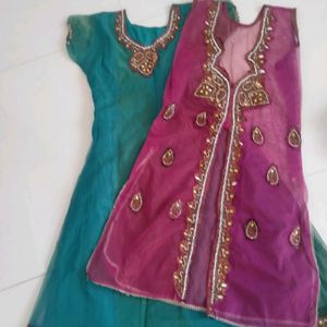 Anarkali Dress With Dupatta