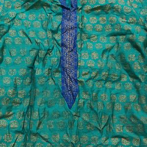 Short Blue Kurta