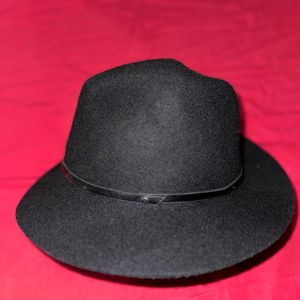 Mens Black Bucket Hat