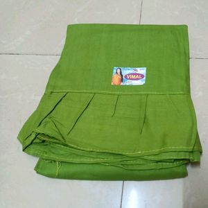 Green And Blue Saree Peticoat