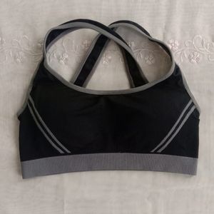 Grey black active wear