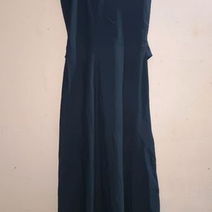 Korean Navy Blue Dress