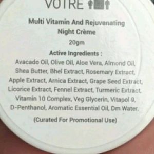 Votre Glowing Face Cream