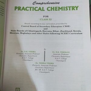 Practical Chemistry Class 11