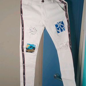 White Mens Pants