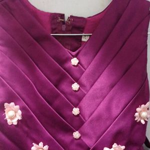 Purple Ball Gown