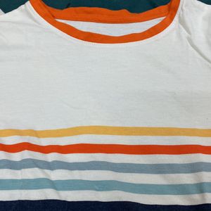 Offwhite Striped Tshirt