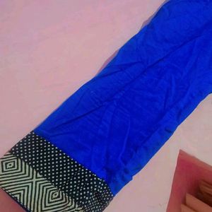 Cotton Blue Kurti