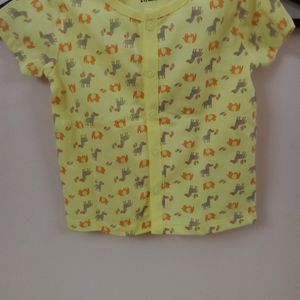 Mini Klub Shirts For Kids(Pack Of 2)(9-12 Months)(Multicolour)