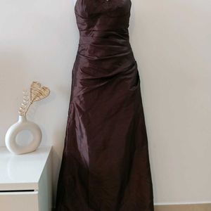 Bella Formals Satin Gown From UK