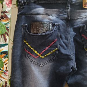 Burnout Jeans For Men