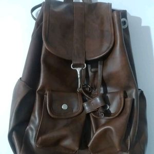 Leather Backpack