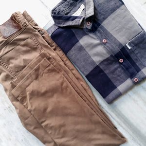 Pant Shirt Combo Only For Mens