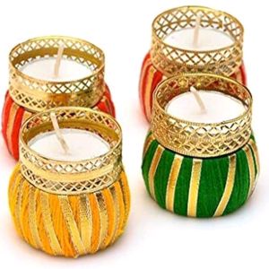 Matki Style Diya(pack Of 4)