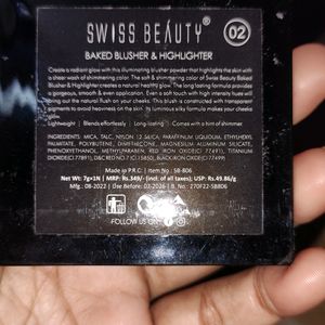 Swiss Beauty Blusher & Highlights