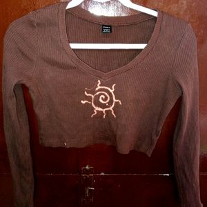 Shein Brown Top