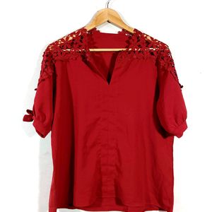 Red Lace Top (Women)