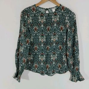 Multicolor Printed Casual Top (Women)