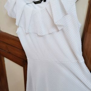 Pinterest Inspired White Midi Dress