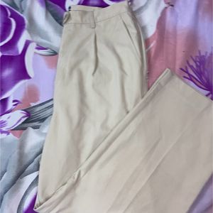 High waist trouser