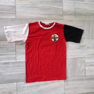 Red Colour Tshirt For Men | Zara Brand