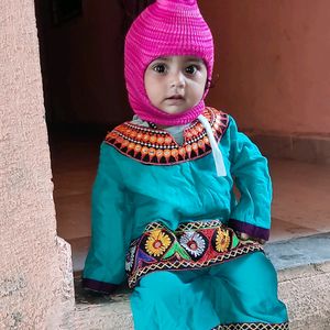 Gujrati Style Baby Girl Plazo Set