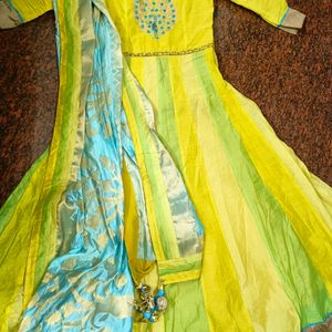 Ethnic Festive Long Wear Anarkali Size L