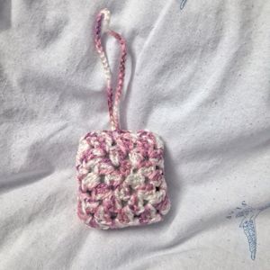 Crochet Bag Charm Earpod Case✨️