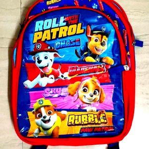 Paw Patrol Design Branded School Bag