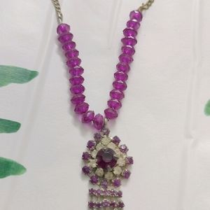 Beautiful Purple Violet Chain (Necklace)