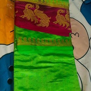 New Saree Green