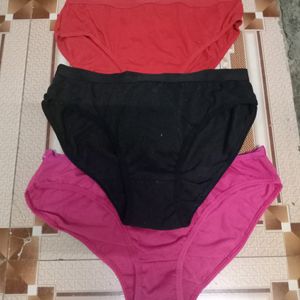 Briefs 3 Different Colour