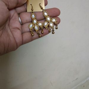 Kundan Look Earrings