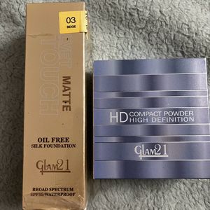 Glam21 Foundation And Compact