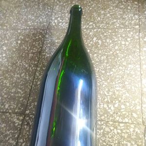 Wine Bottle Dark Green Colour