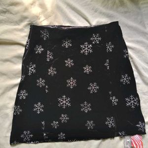 Romwe Velvet Skirt With Tag