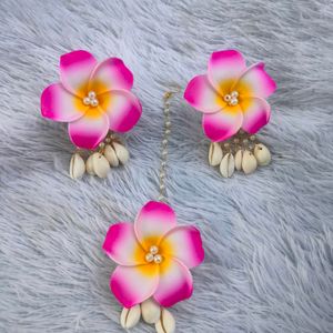 Chafa Flower Jewellery Set