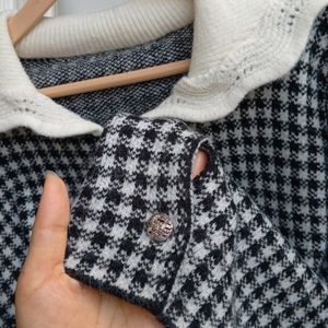 Gingham Cardigan