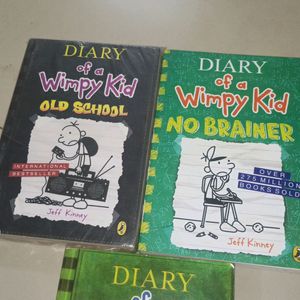 Dairy Of A Wimpy Kid 3 Books set