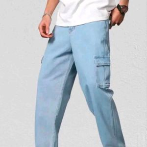 Freddy Collection Sky Blue Cargo Pant