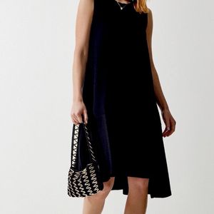 Round Neck A Line Dress