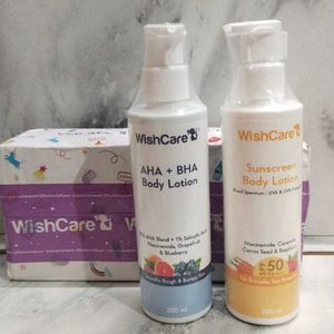 Wishcare Body Lotion Combo