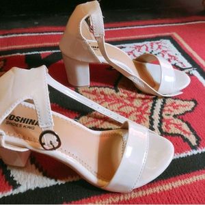 Beige Heel (Size-5)