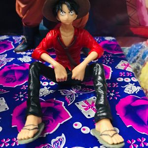 Sitting Luffy Action Figure 15 Cm