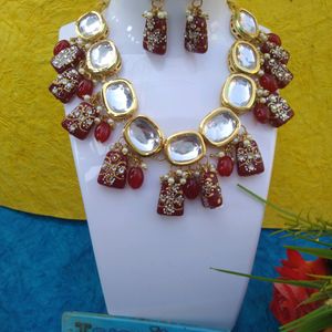 Half Semi Bridal Jewellery Set