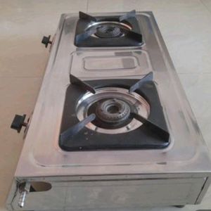 Padmashree LPG Dual Burner Steel Stove