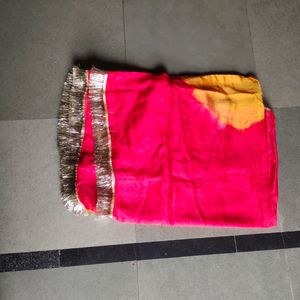 Mustered Color Rajputi Dress